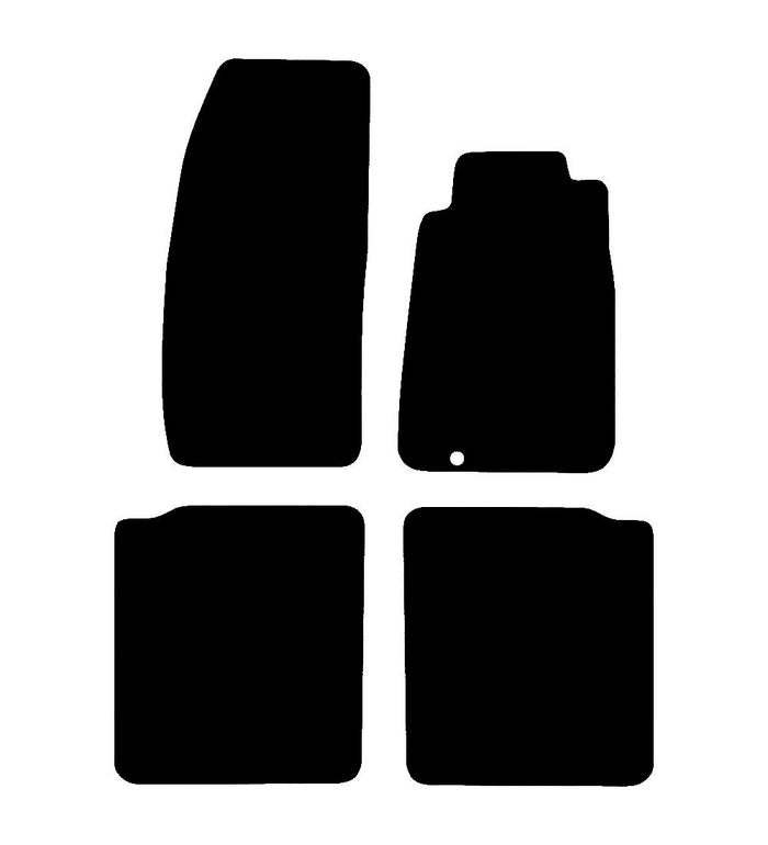 Chrysler Cherokee 1993 - 2001 Car Mats vehicle mat pattern
