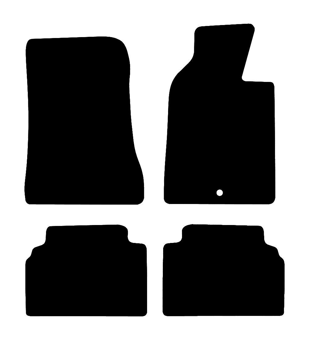 BMW 5 Series Saloon E34 1988 - 1996 Car Mats vehicle mat pattern
