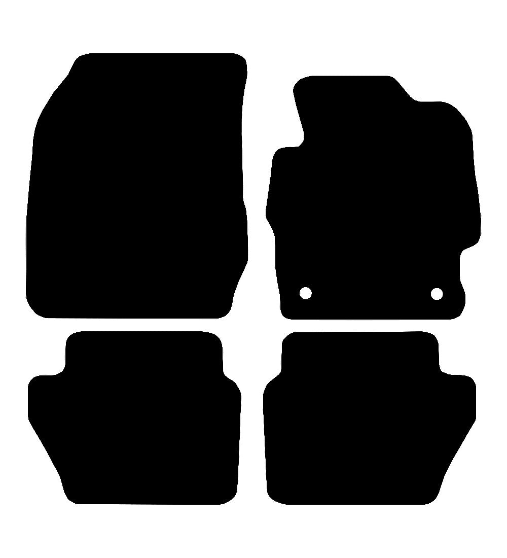 Ford KA+ (Plus) 2016 to Present Car Mats vehicle mat pattern