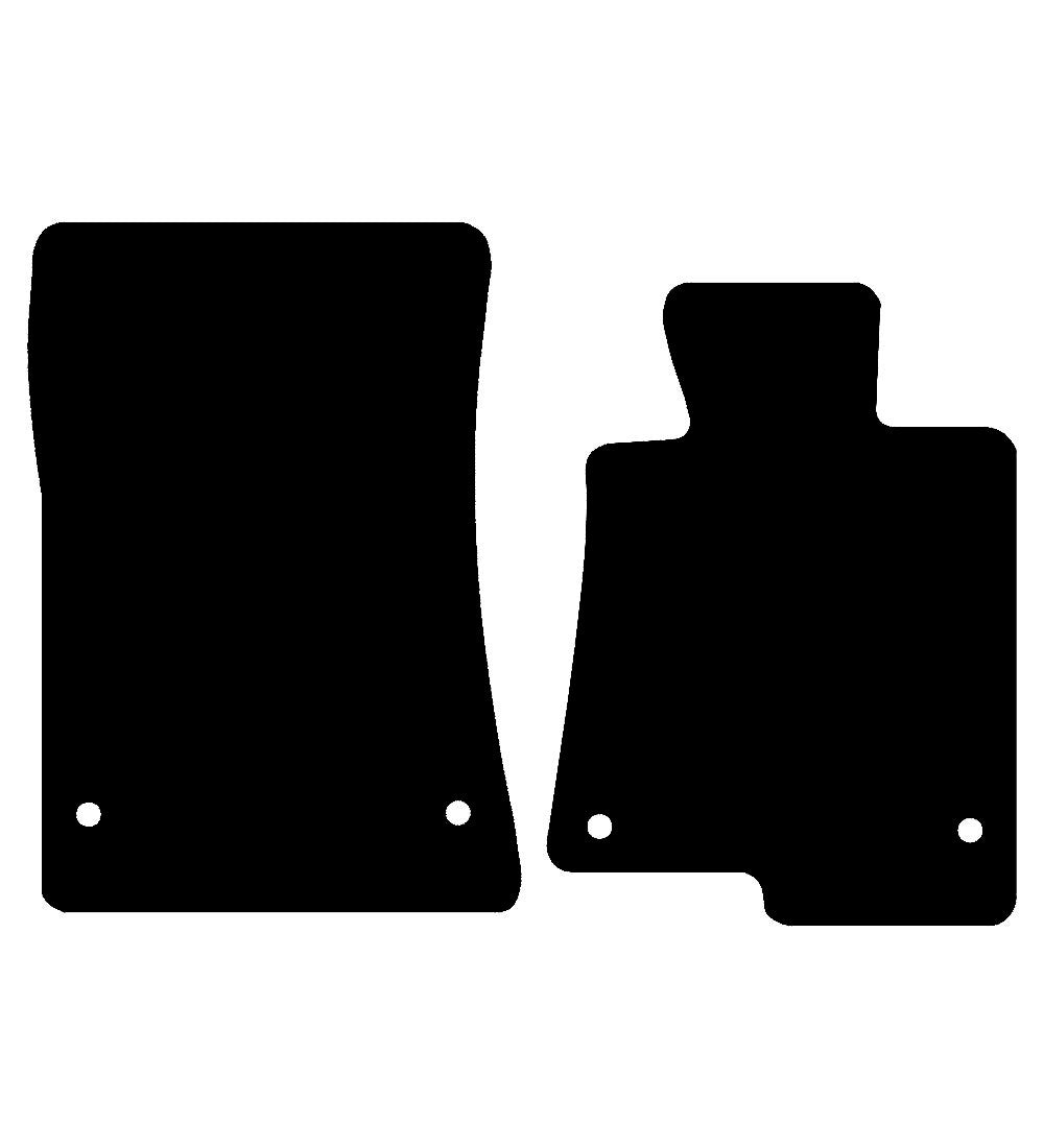 Mercedes SLC 2016 to Present Car Mats vehicle mat pattern