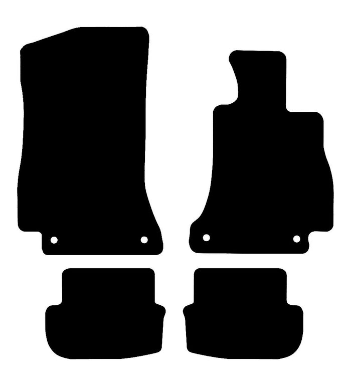 Mercedes C Class Coupe / Cabriolet (C205) 2016 to Present Car Mats vehicle mat pattern