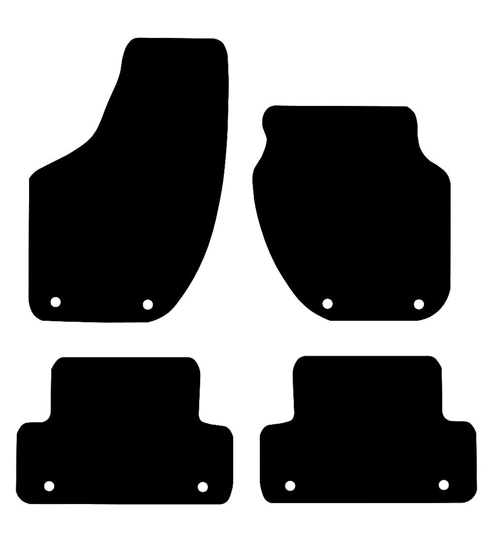 Volvo V40 (MK2) (8 Clips) 2012 - 2020 Car Mats vehicle mat pattern
