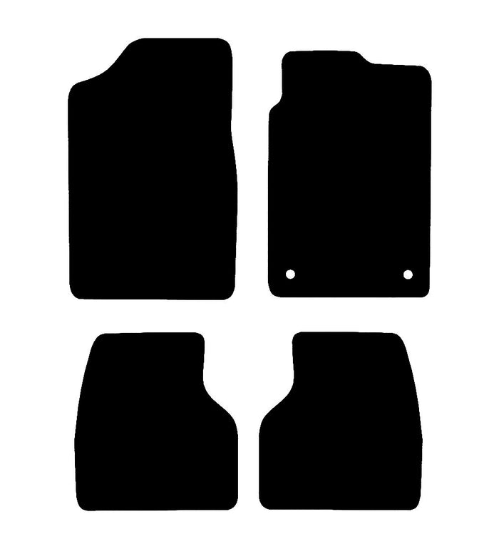 Peugeot 205 1983 - 1998 Car Mats vehicle mat pattern
