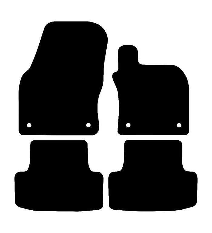 Skoda Karoq 2019 to Present Car Mats vehicle mat pattern