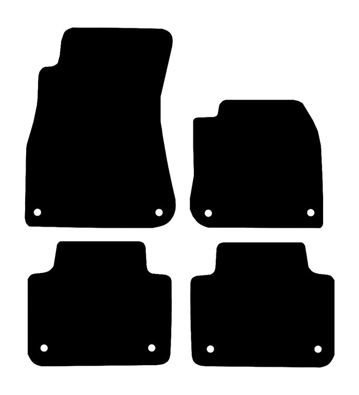 Volkswagen Touareg 2018 to Present Car Mats vehicle mat pattern