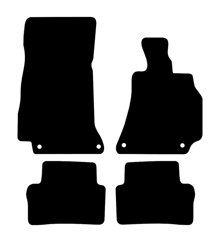 Mercedes CLS 2018 to Present Car Mats vehicle mat pattern
