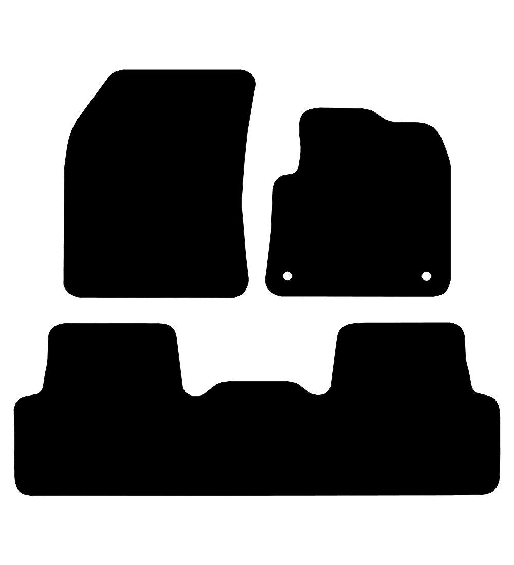 Citroen C5 Aircross 2018 to Present Car Mats vehicle mat pattern