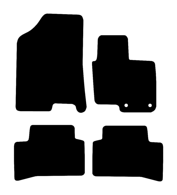 Hyundai Tucson (NX4 Hybrid & EV) 2020 to Present Car Mats vehicle mat pattern
