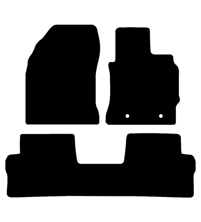 Toyota Auris (Taxi Version) 2013 to Present Car Mats vehicle mat pattern