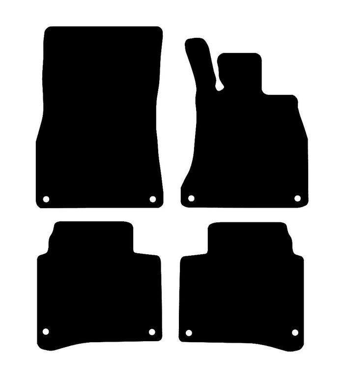 Mercedes S Class LWB 2013 to Present Car Mats vehicle mat pattern