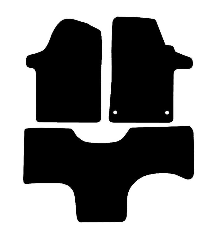 Mercedes Vito Van (MK2) (ALT) (WITH CENTRE CONSOLE) 2015 - 2018 Car Mats vehicle mat pattern