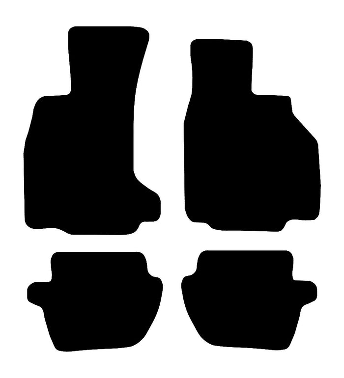 Porsche 911 (996) (With Bose System) 1998 - 2004 Car Mats vehicle mat pattern
