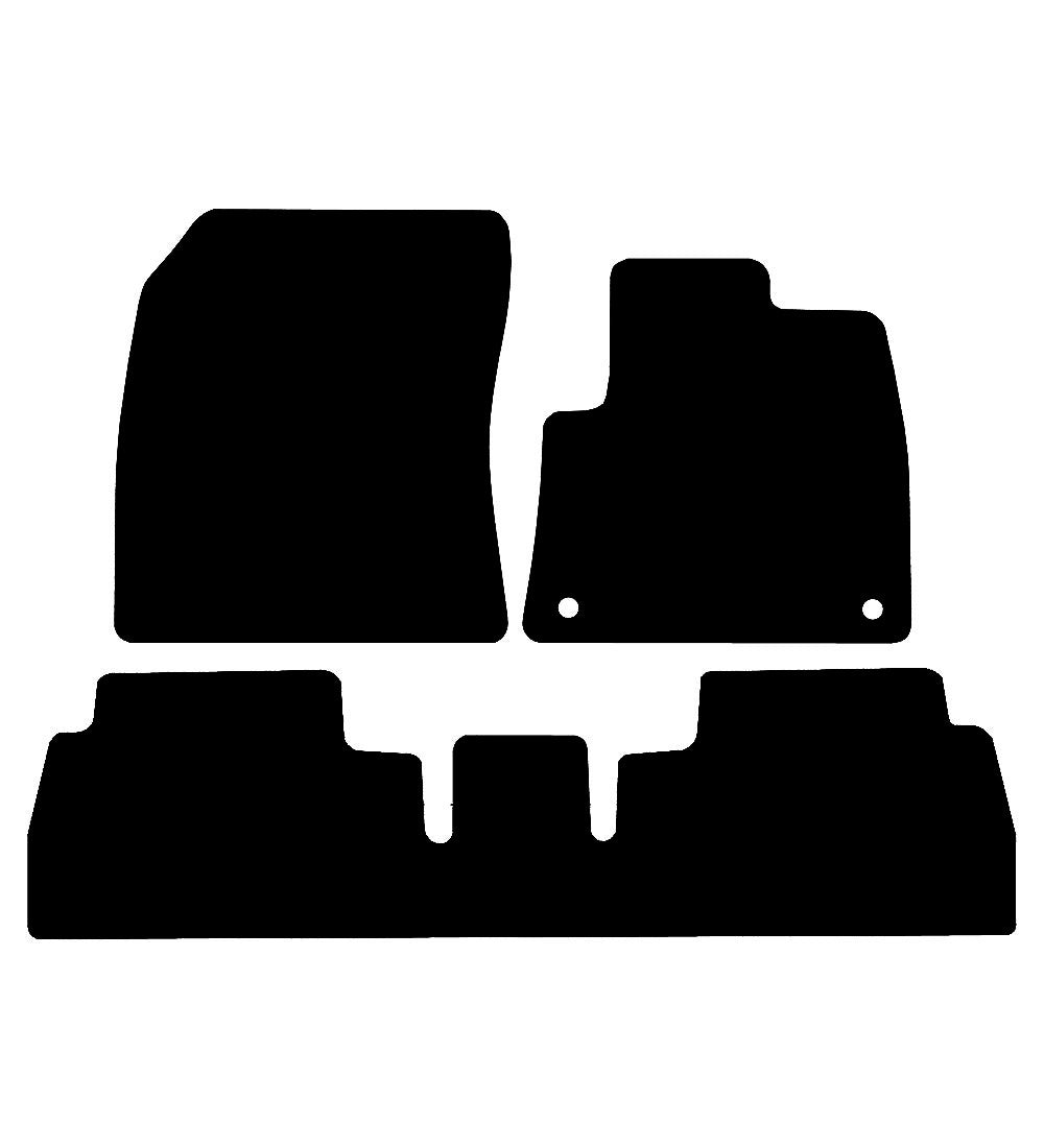 Citroen Berlingo Multispace 2019 to Present Car Mats vehicle mat pattern