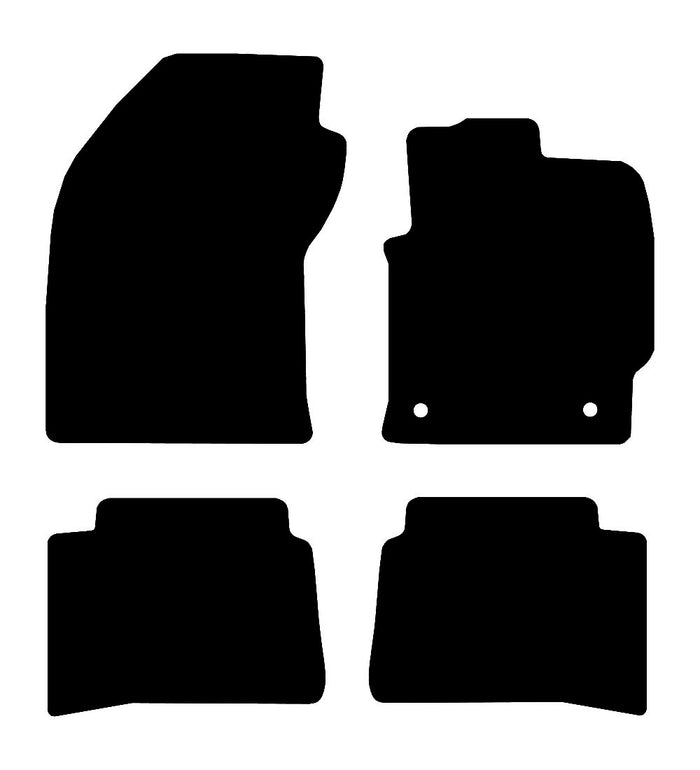 Toyota Corolla Hybrid (E21) (Estate - Longer Backmats) 2019 to Present Car Mats vehicle mat pattern