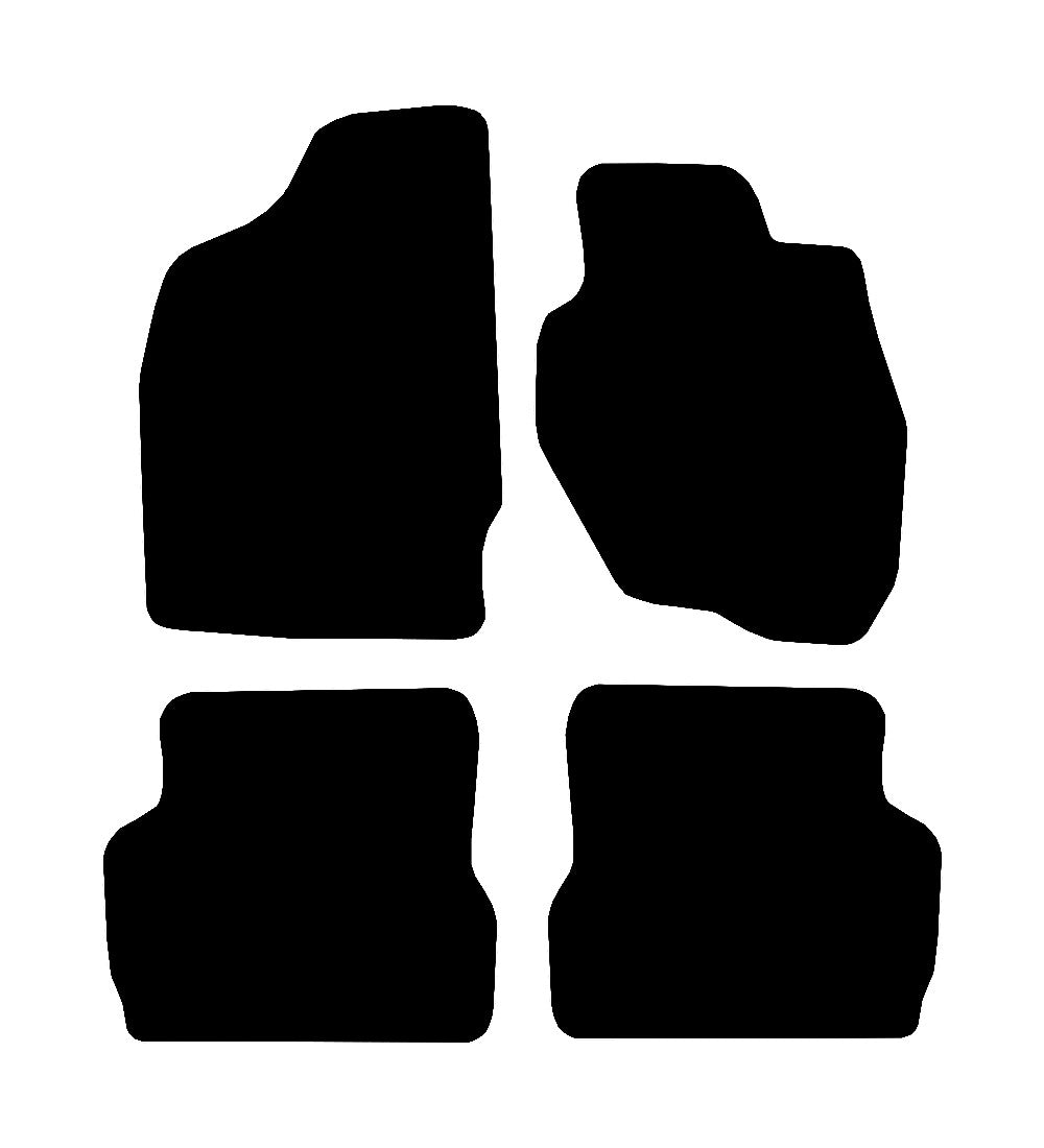 Mitsubishi Shogun Pinen (SWB) 2000 - 2005 Car Mats vehicle mat pattern