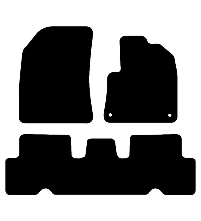 Citroen C4 Spacetourer (NON MPV) 2017 to Present Car Mats vehicle mat pattern