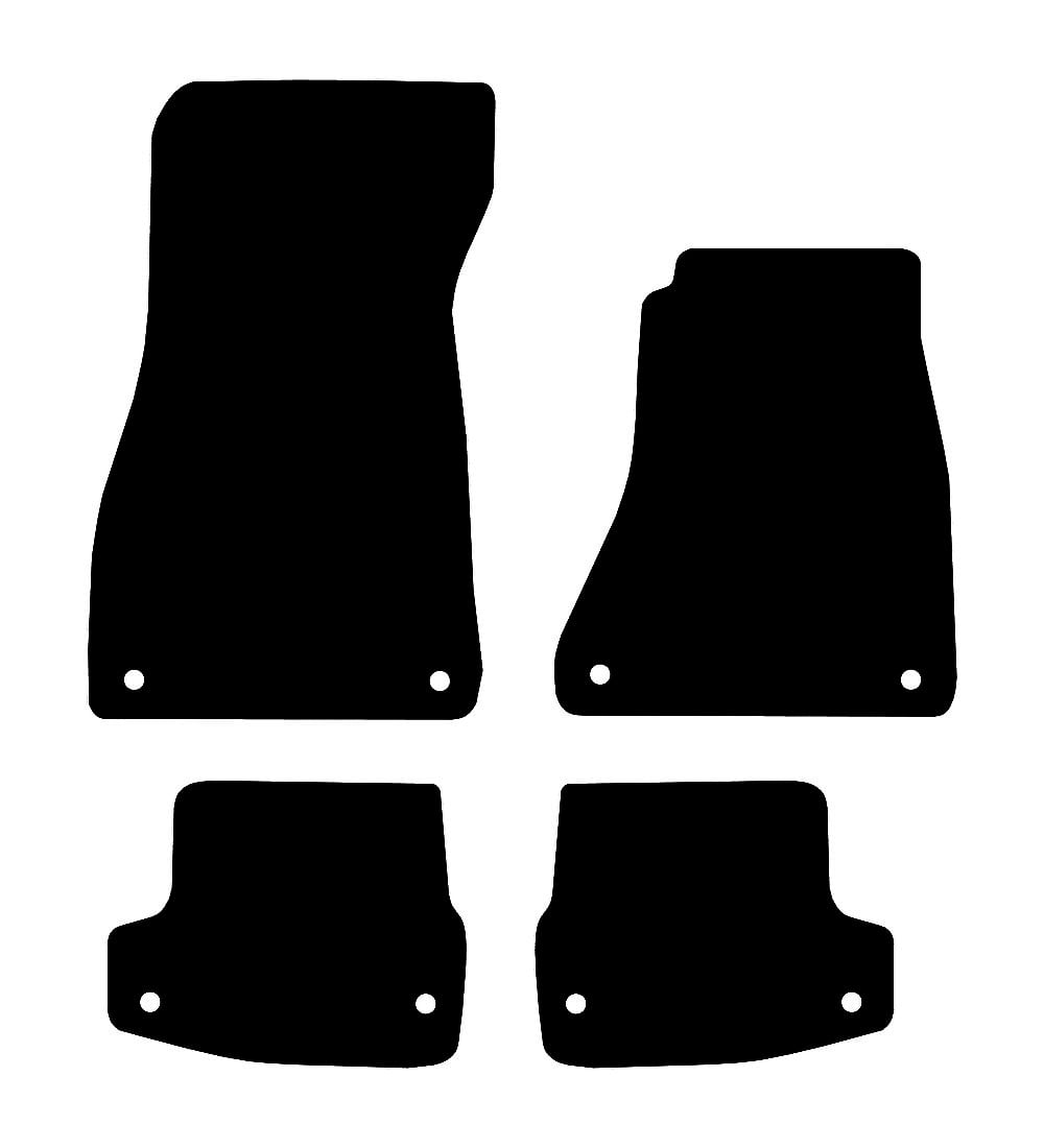 Audi A5 Convertable 2017 to Present Car Mats vehicle mat pattern