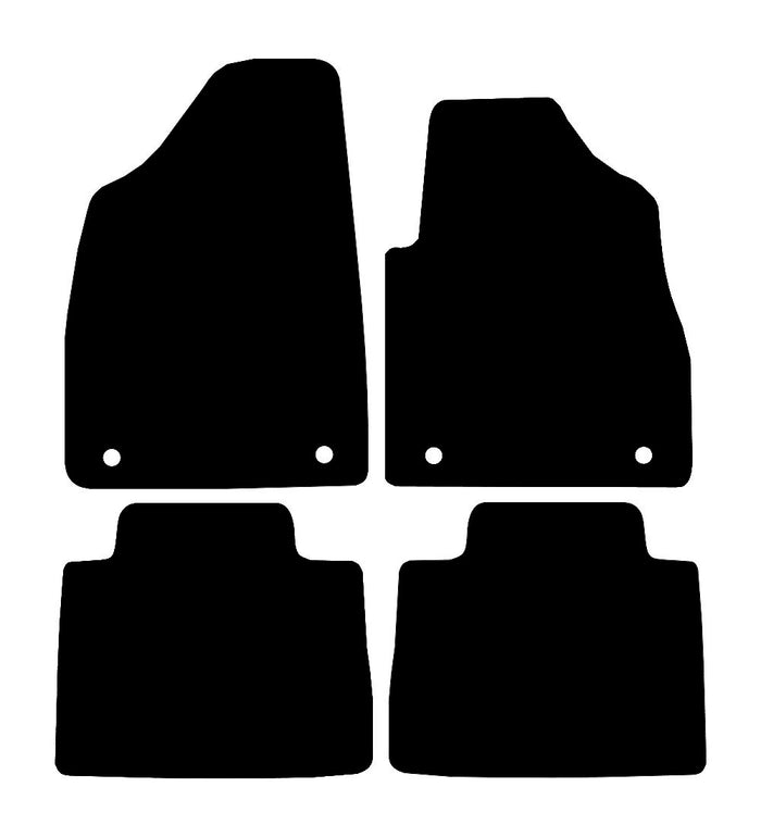 MG HS Exclusive (Manual) (5+6 speed) 2020 - 2024 Car Mats vehicle mat pattern