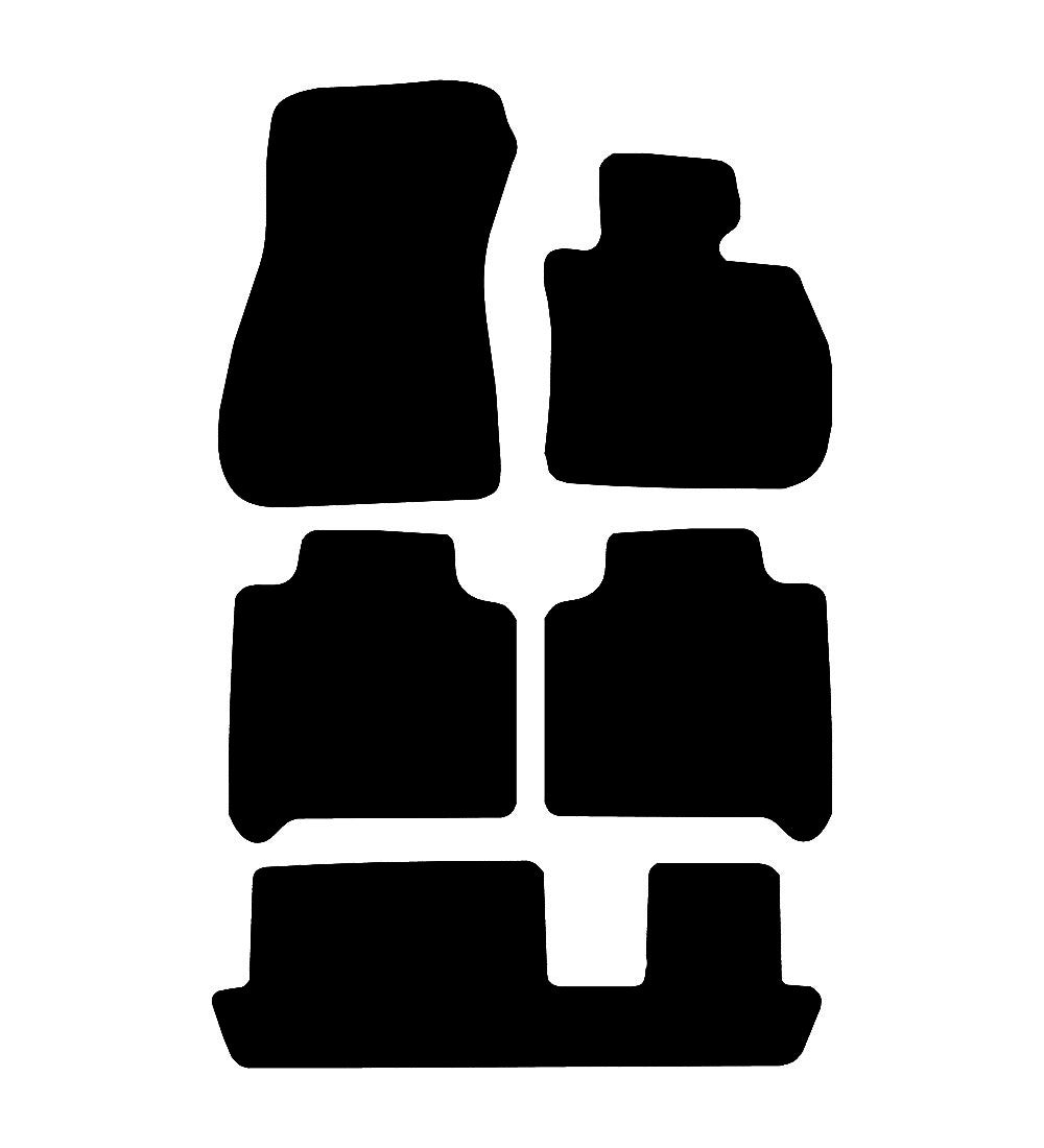 BMW 2 Series Gran Tourer F46 2014 to Present Car Mats vehicle mat pattern