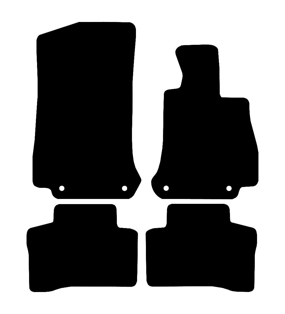 Mercedes GLC 2015 to Present Car Mats vehicle mat pattern