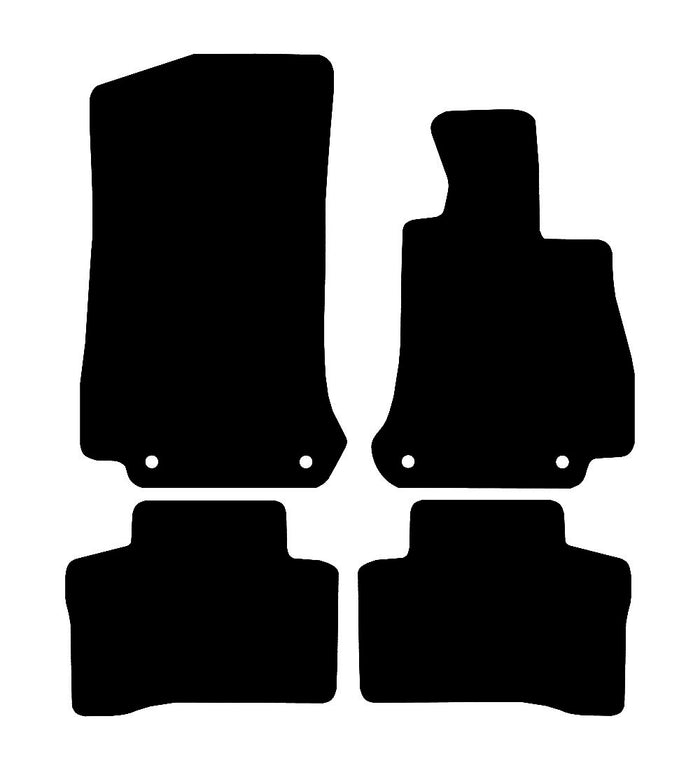 Mercedes GLC 2015 to Present Car Mats vehicle mat pattern
