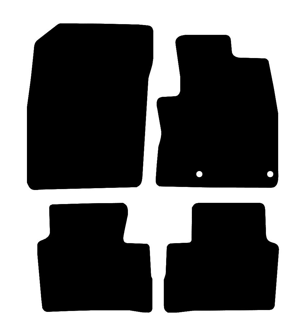 Nissan Qashqai (J12) 2021 to Present Car Mats vehicle mat pattern