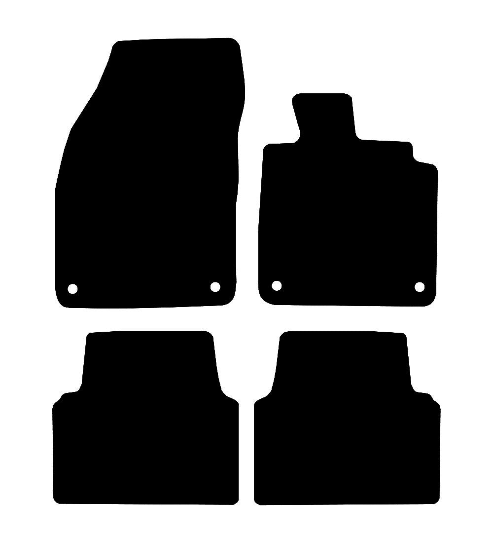 Volkswagen ID3 2020 to Present Car Mats vehicle mat pattern