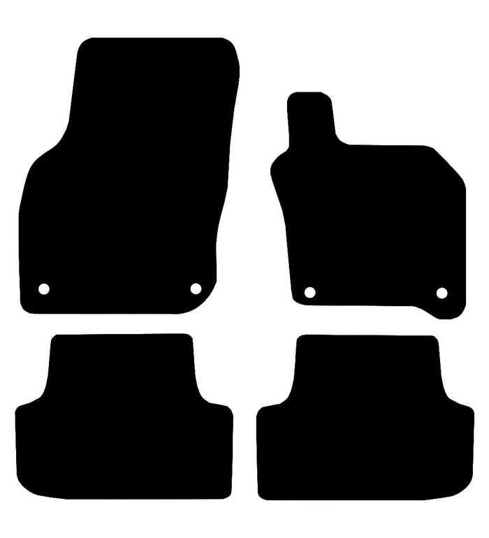 Audi A3 MHEV (E-TRON G-TRON) 2020 to Present Car Mats vehicle mat pattern