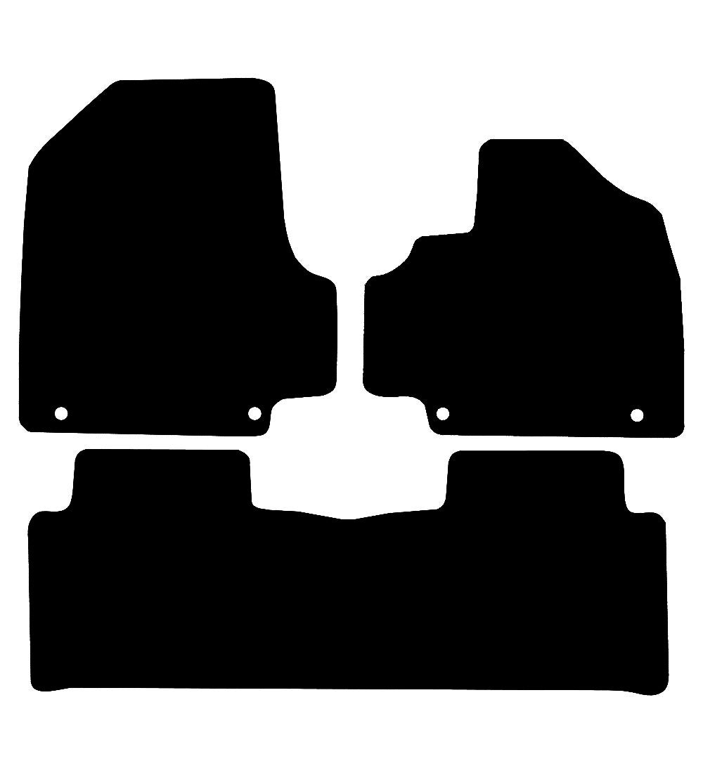 Hyundai Ioniq 5 (Fixed Centre Console) 2020 to Present Car Mats vehicle mat pattern