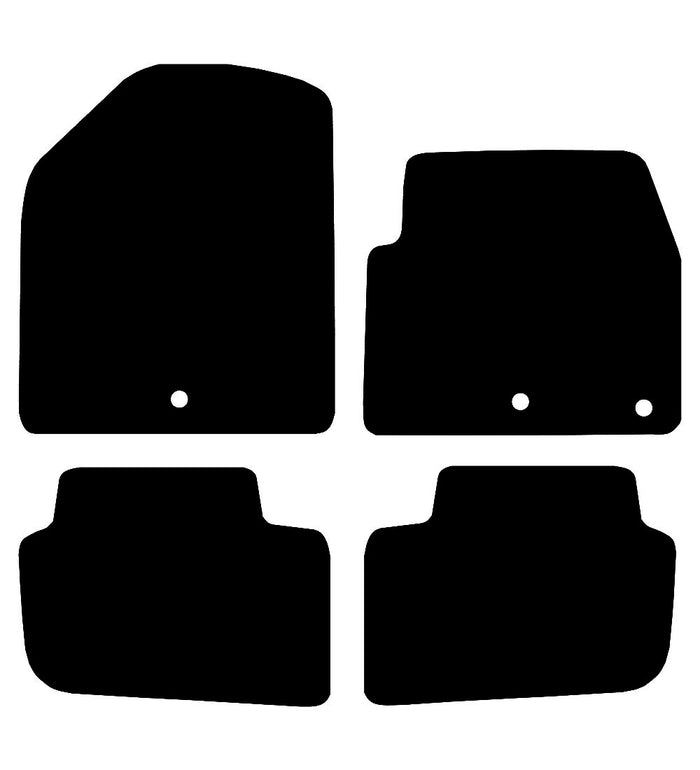Hyundai Ioniq (Full Electric) 2020 to Present Car Mats vehicle mat pattern