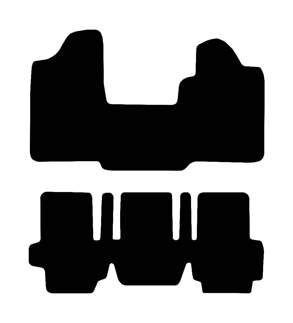 Fiat Multipla Van 2000 to Present Car Mats vehicle mat pattern