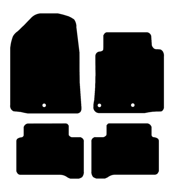 Hyundai Ioniq Hybrid 2020 to Present Car Mats vehicle mat pattern