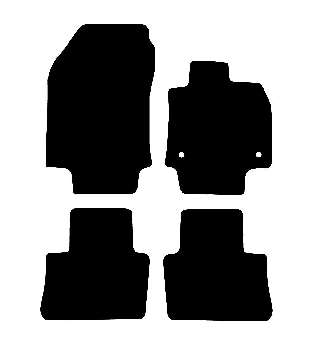 Suzuki Across 2020 to Present Car Mats vehicle mat pattern