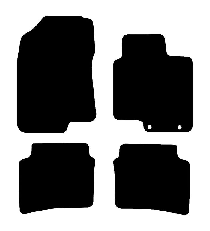 Hyundai i20 (MHEV) 2020 to Present Car Mats vehicle mat pattern