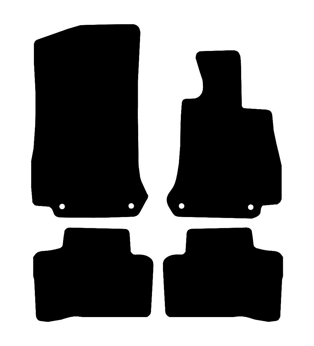 Mercedes EQC 2019 to Present Car Mats vehicle mat pattern