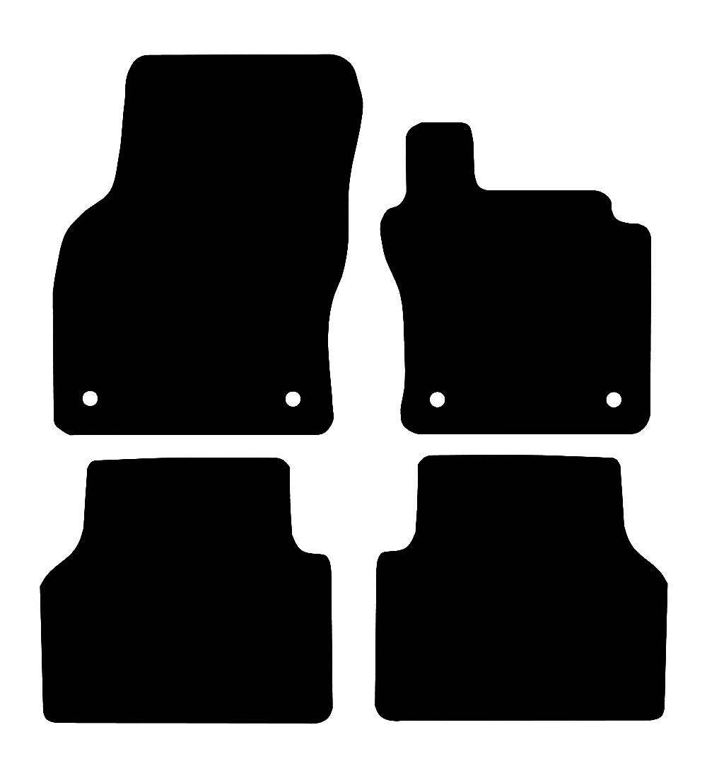 Volkswagen Caddy Maxi Life 2021 to Present Car Mats vehicle mat pattern