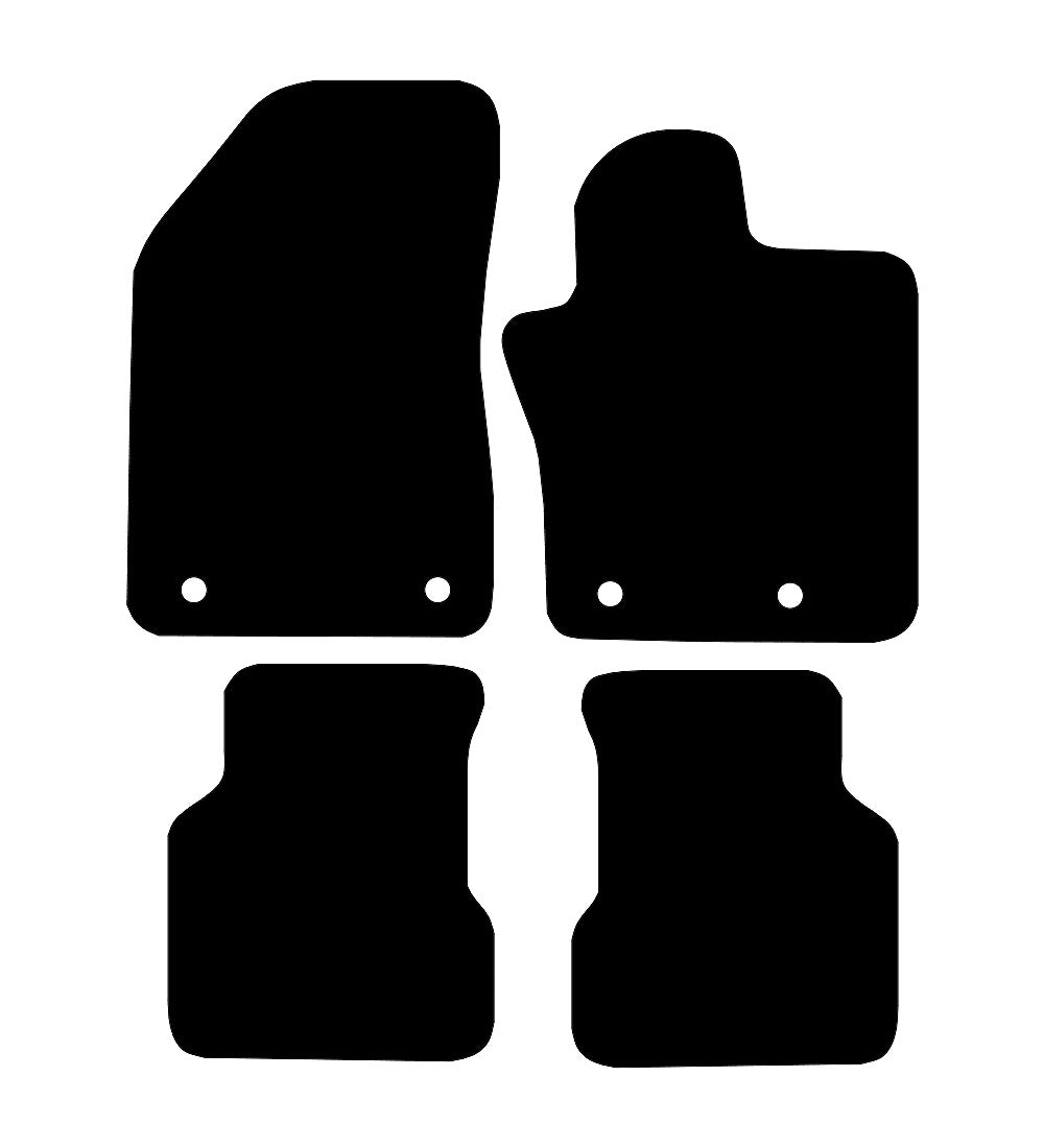 Chrysler Compass 2017 to Present Car Mats vehicle mat pattern