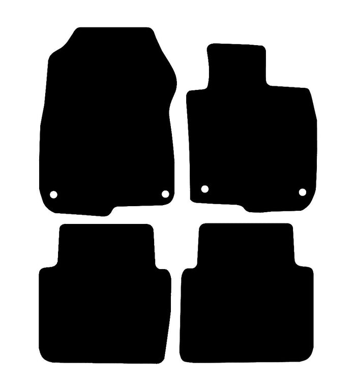 Honda CRV (eration) Auto Hybrid 2017 to 2022 Car Mats vehicle mat pattern