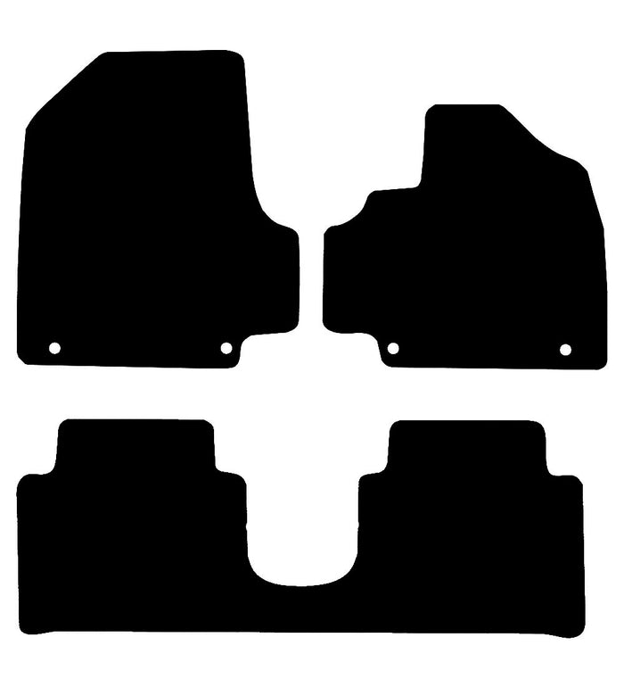 Hyundai Ioniq 5 (Sliding Centre Console) 2020 to Present Car Mats vehicle mat pattern
