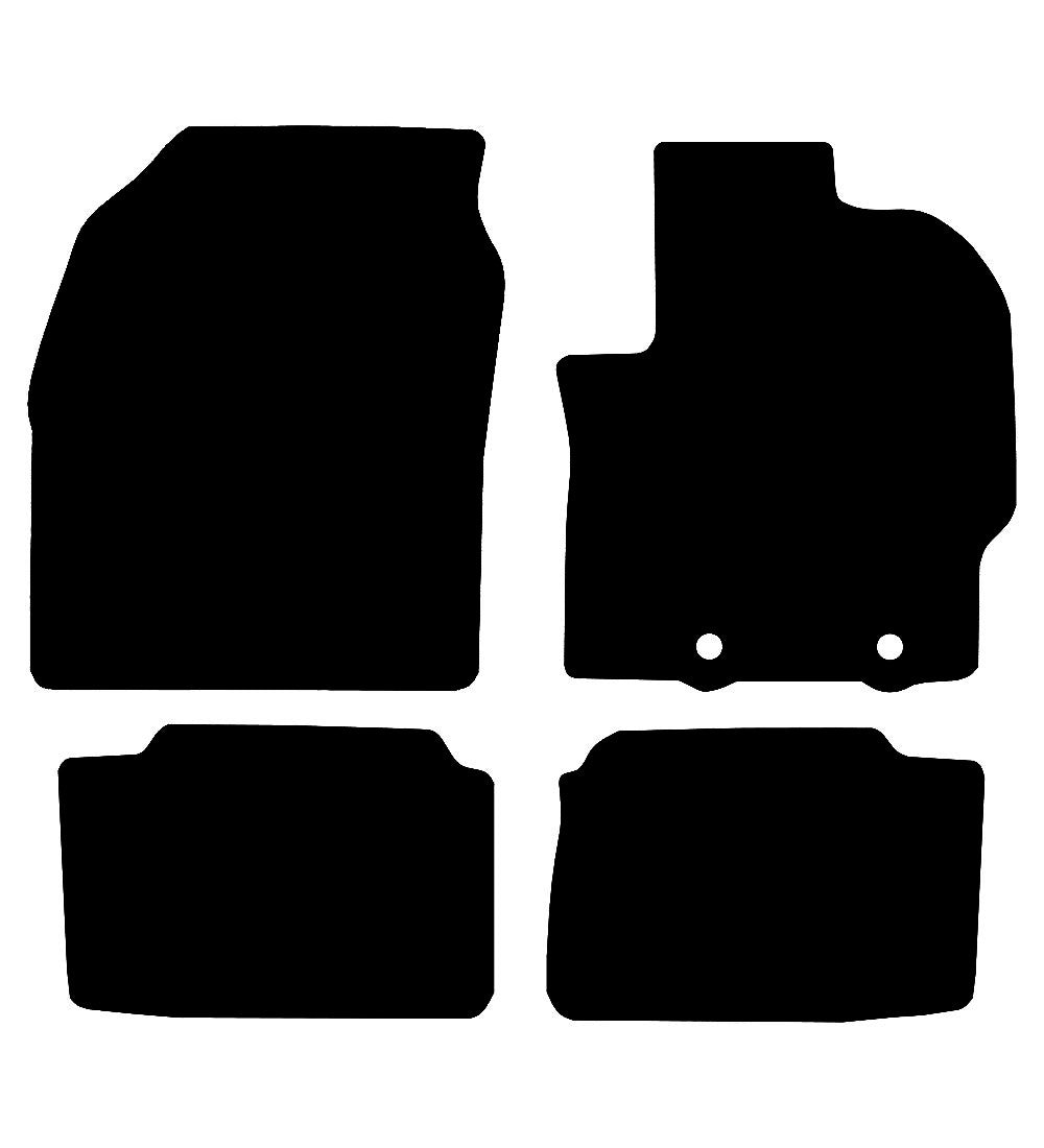 Mazda 2 Hybrid 2022 to Present Car Mats vehicle mat pattern