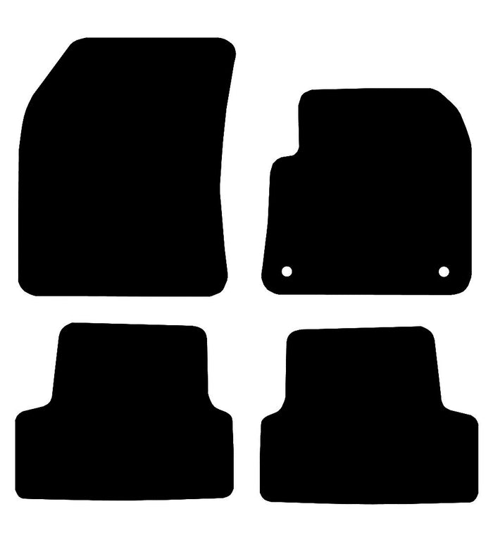 Peugeot 3008 (Separate Backs) 2017 to Present Car Mats vehicle mat pattern