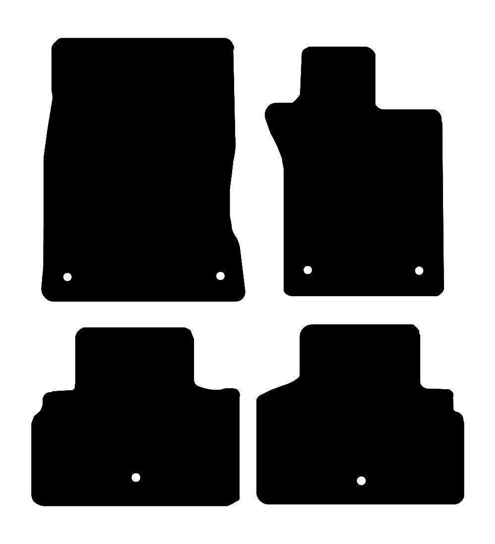 Infiniti Q60 Coupe 2014 to Present Car Mats vehicle mat pattern