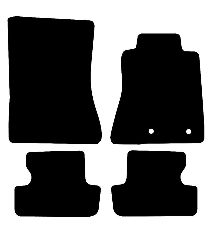 Ford Mustang 2015 to Present Car Mats vehicle mat pattern
