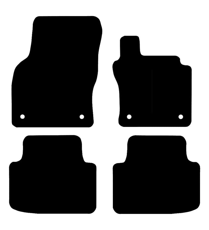 Volkswagen Golf SV 2014 - 2020 Car Mats vehicle mat pattern