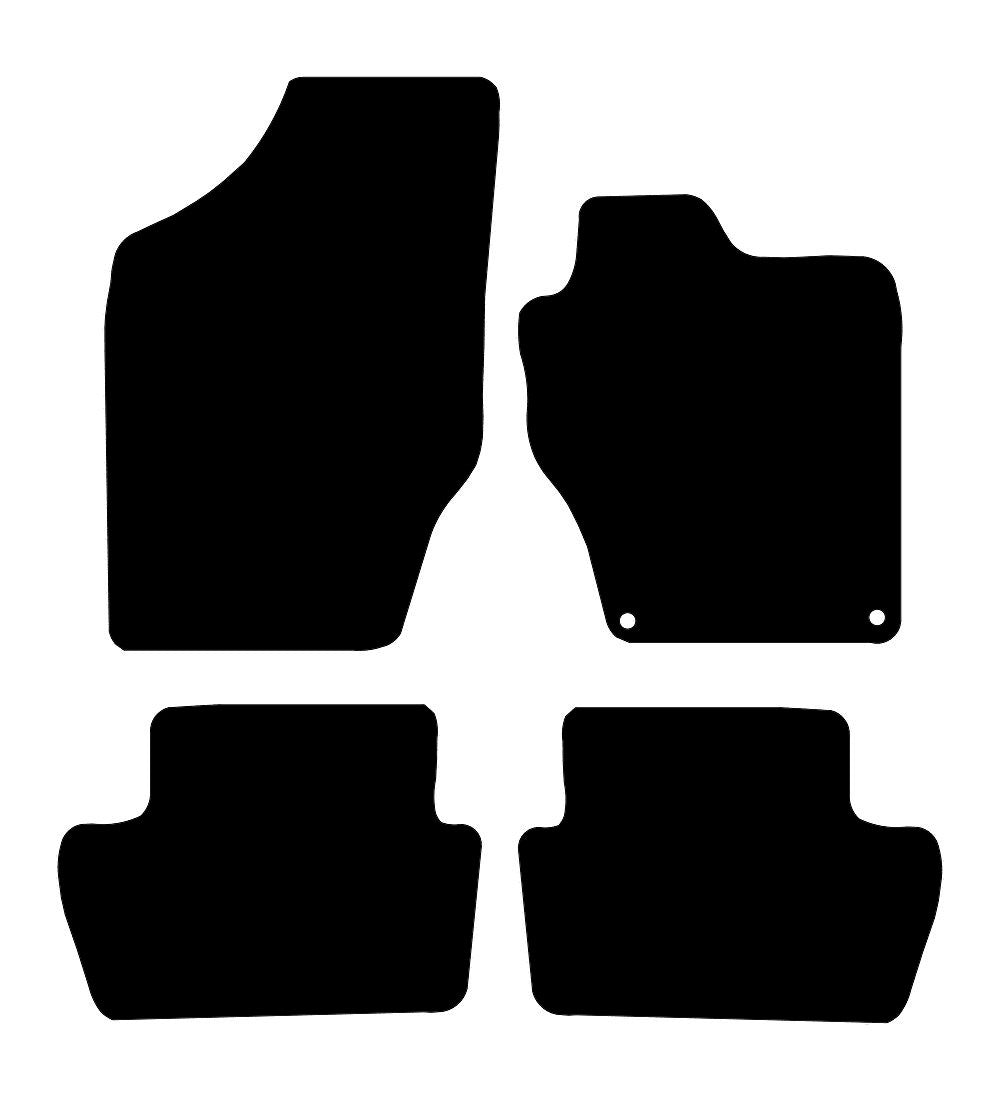 DS Automobiles DS4 2015 -2020 Car Mats vehicle mat pattern