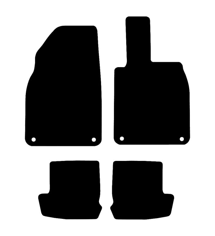 Porsche 911 2013 to Present Car Mats vehicle mat pattern