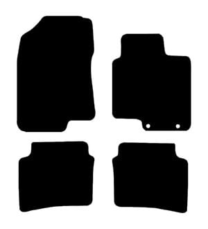 Hyundai Bayon 2021 to Present Car Mats vehicle mat pattern