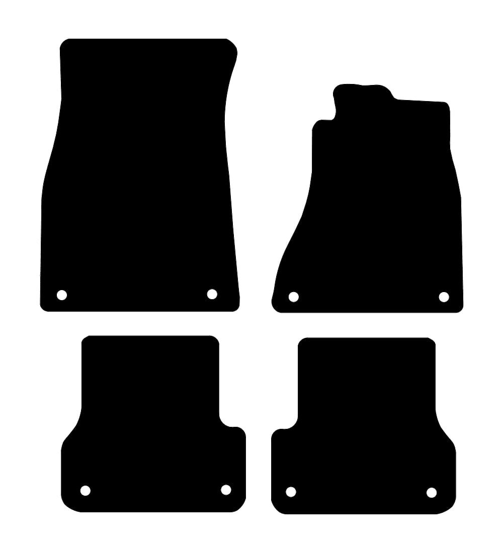 Audi RS6 2013 - 2018 Car Mats vehicle mat pattern