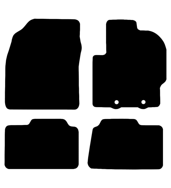 Toyota Yaris Hybrid 2020 to Present Car Mats vehicle mat pattern