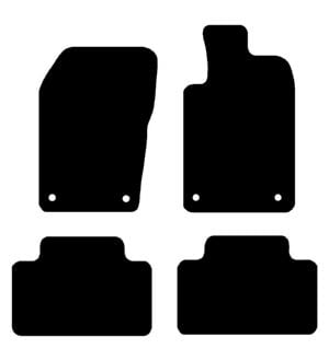 Chrysler Grand Cherokee (MK4 Facelift) 2013 to Present Car Mats vehicle mat pattern